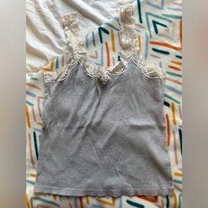 J Crew lace tank top